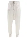 Rick Owens X Champion Edition Drawstring Trousers In Panna