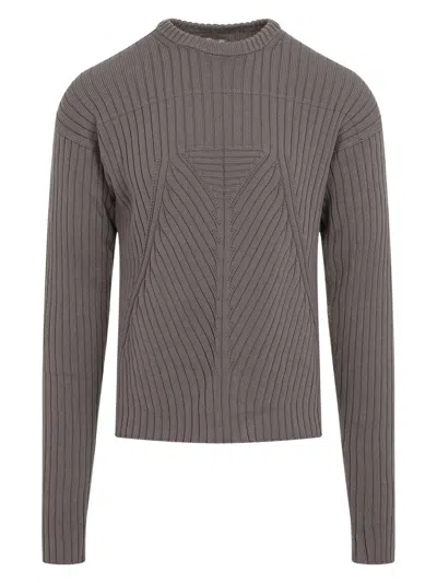 RICK OWENS MEN'S ROUND NECK SWEATER