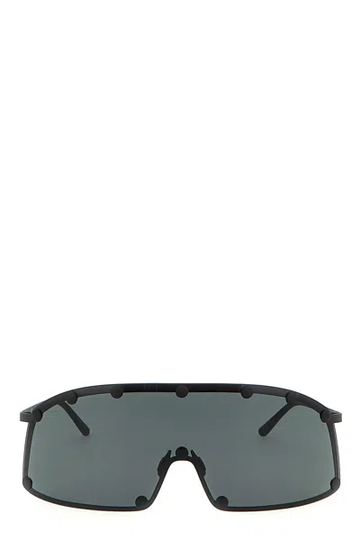 Rick Owens Shielding Sunglasses In Black