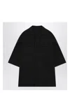 Rick Owens Men's Shirt With Short Sleeves In Black
