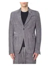 Rick Owens Innovative Single-breasted Jacket