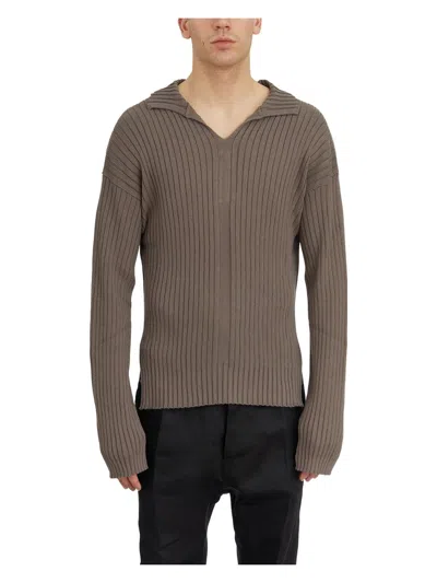 RICK OWENS MEN'S TABARD DUST SWEATER