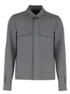 Rick Owens Performance Fabric Overshirt With Pockets