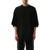 Rick Owens Porterville Tommy T In Mediumweight Cotton Jersey In Black