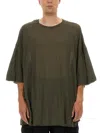 Rick Owens Short-sleeved T-shirt In Green
