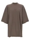 Rick Owens Tommy T T-shirt Gray In Brown