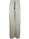 Rick Owens Men Wide Bela Pants In Neutral
