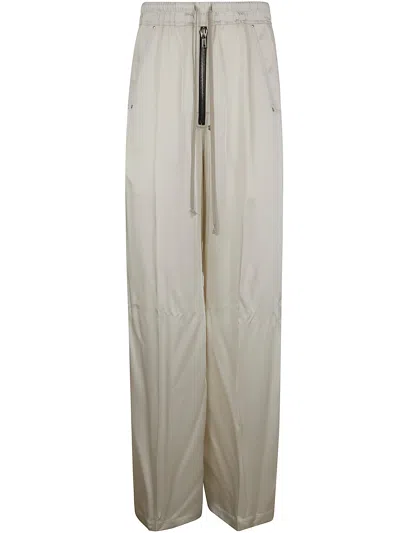 Rick Owens Men Wide Bela Trousers In Neutral