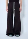 Rick Owens Wide-leg Trousers With Drawstring In Black