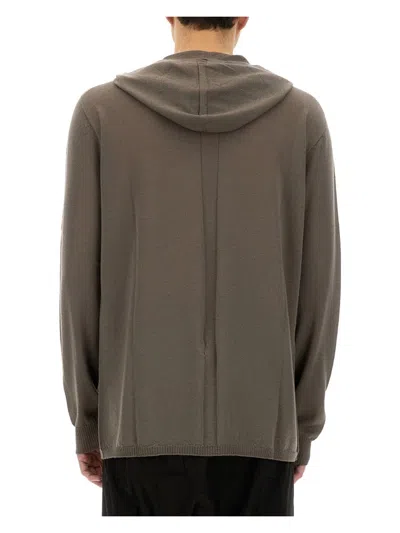 RICK OWENS MEN'S WOOL SWEATSHIRT
