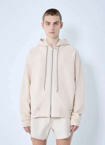 Rick Owens Men Zip-up Hooded Sweatshirt
