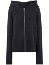 Rick Owens Hooded Zip-up Cardigan