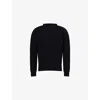 Rick Owens Fisherman Wool Sweater In Black