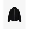 Rick Owens Mens Black Gimp Oversized Wool Blend Hoody In Black