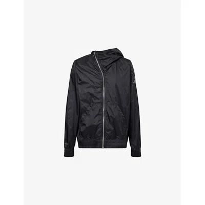 Rick Owens Mens  X Champion Mountain Nylon Hoody Black