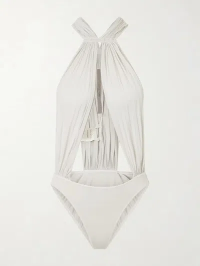 Rick Owens Miami Bodysuit In White