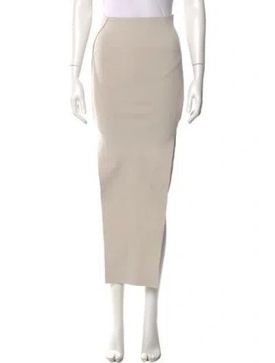 Pre-owned Rick Owens Midi Length Skirt In Neutral