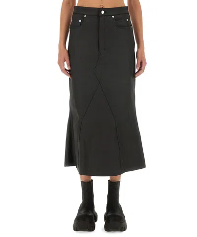Rick Owens Midi Skirt