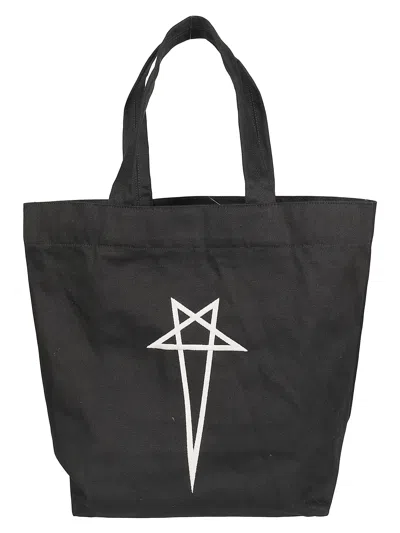 Rick Owens Mini Fashion-forward Tote Bag In Black