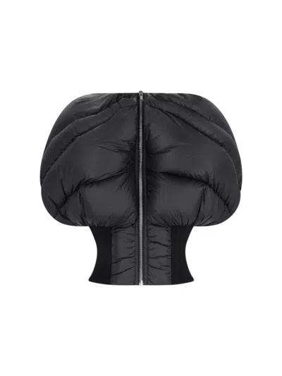 Rick Owens Mini Horus Puffer Jacket - Black