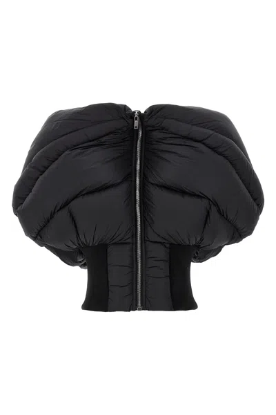 Rick Owens 'mini Horus Sl Jkt' Down Jacket In Black