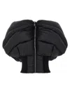 Rick Owens Mini Horus Sl Jkt Down Jacket In Black
