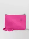 Rick Owens Mini Leather Shoulder Bag With Adjustable Strap