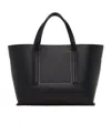 Rick Owens Mini Leather Tote Bag In Black