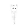 Rick Owens Mini Open Trunk Charm In Silver