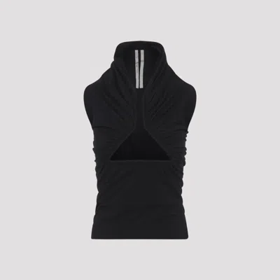 Rick Owens Mini Prong Sleeve T-shirt In Black