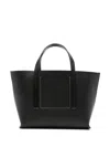 Rick Owens Black Mini Shopper Tote In Black