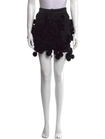 Pre-owned Rick Owens Mini Shorts In Black