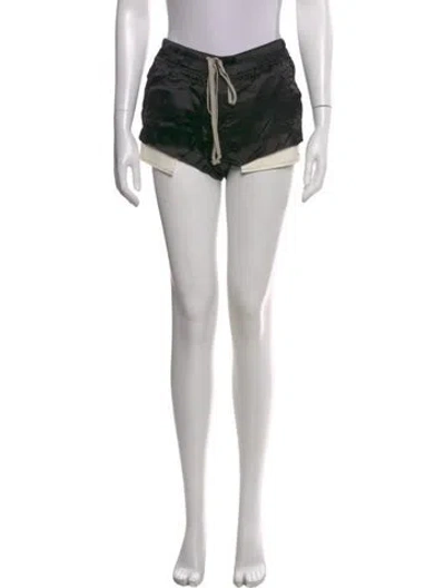Pre-owned Rick Owens Mini Shorts In Black