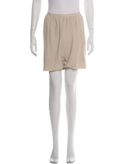 Pre-owned Rick Owens Mini Shorts In Purple