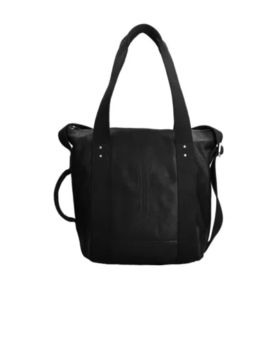Rick Owens Mini Trolley Tote Bag In Black