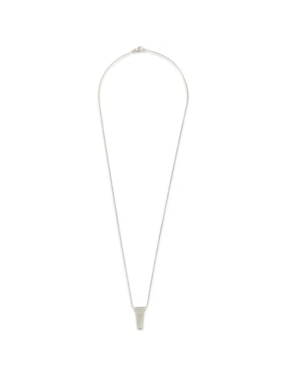 Rick Owens Mini Trunk Necklace In Yellow