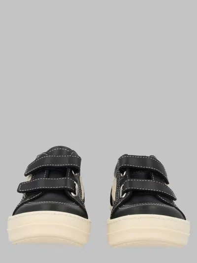 Rick Owens Mini Vintage Unisex Sneakers In Black