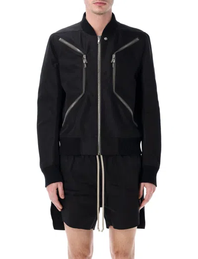 Rick Owens Mini Warrior Coat For Him - Ss26 In Black