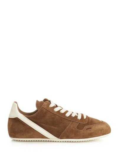 RICK OWENS MINIMAL SNEAKERS BEIGE