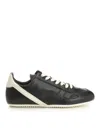 Rick Owens Minimal Sneakers In Black