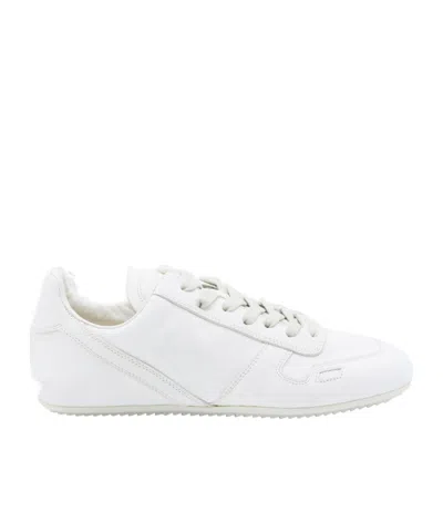 Rick Owens Minimal Sneaks In White