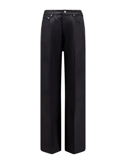 Rick Owens Minimalist Trousers For The Modern Man In Black