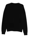 Rick Owens Mock-neck Sweater In Black
