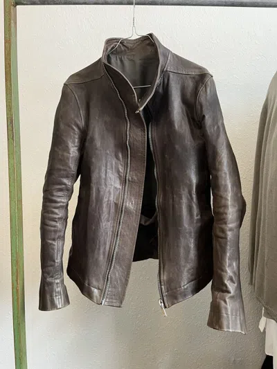 Pre-owned Rick Owens Mollino ~ss12 Naska In Brown