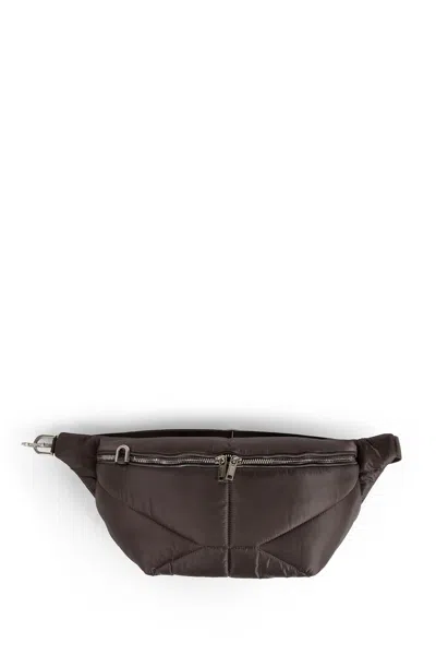 Rick Owens Moncler Bumbag In Gray