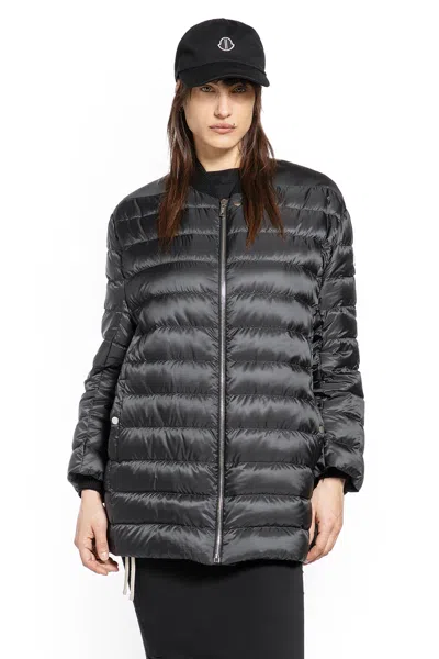 Rick Owens Moncler Collaboration Flight Parka In Blue