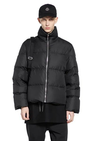 Rick Owens Moncler Cyclopic Down Jacket In Black