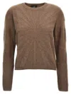 Rick Owens Biker Sweaters And Cardigans Brown In Brown