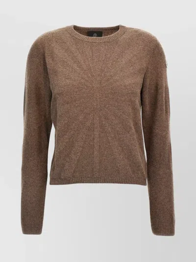RICK OWENS MONCLER + RICK OWENS 'BIKER' SWEATER