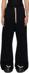 Rick Owens Drkshdw Black Pusher Pants In Black